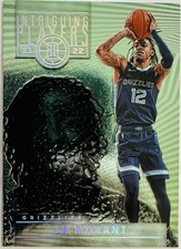 2021-22 Panini Illusions Intriguing Players Ja Morant #11 Emerald Holo Grizzlies