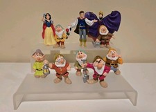 Vintage Applause Snow White Prince Charming Evil Queen and Seven Dwarfs- 10 Lot