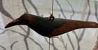 Antique Primitive Wood Carved Folk Art Hanging 9 Exquisite And Colorful Birds — photo 6