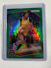 2025 Panini Prizm WNBA - Rickea Jackson #118 Green Prizm
