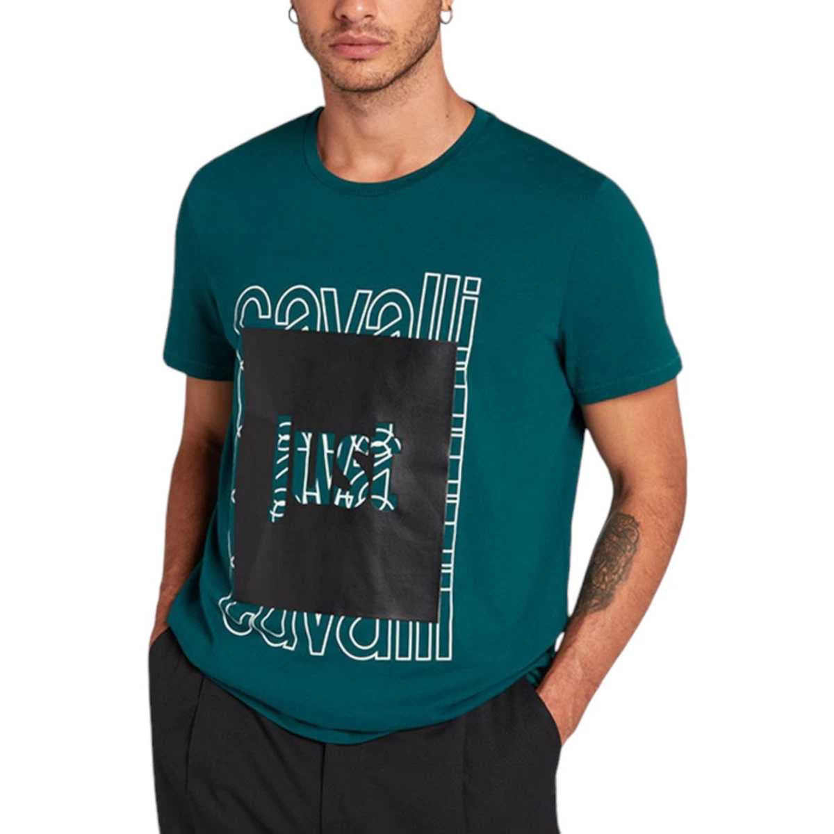 Just Cavalli Regular Size S T-Shirts for Men for sale | eBay