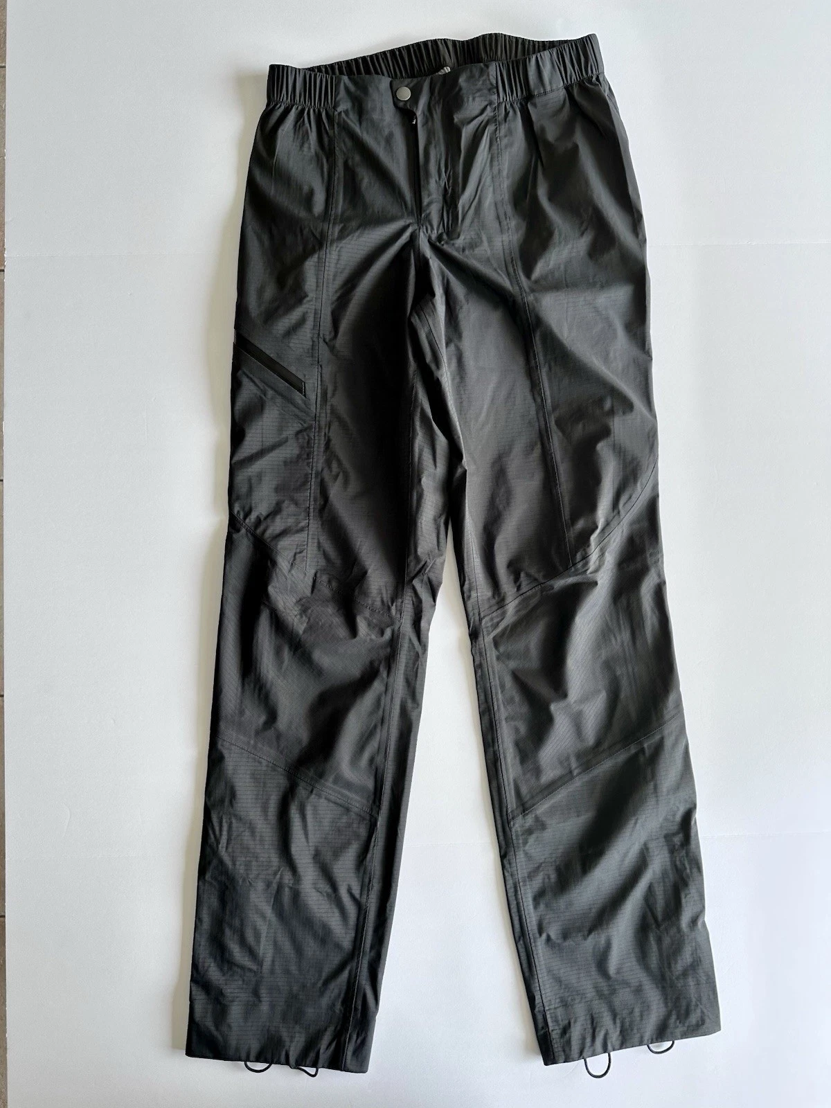 Patagonia Granite Crest Rain Pants Women’s Size Small Black Hiking Trail