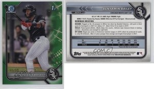 2022 Bowman Chrome Prospects Green Refractor /99 Benyamin Bailey #BCP-8