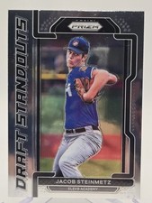 2021 Panini Prizm Draft Picks Baseball Draft Standouts #DS-JS Jacob Steinmetz