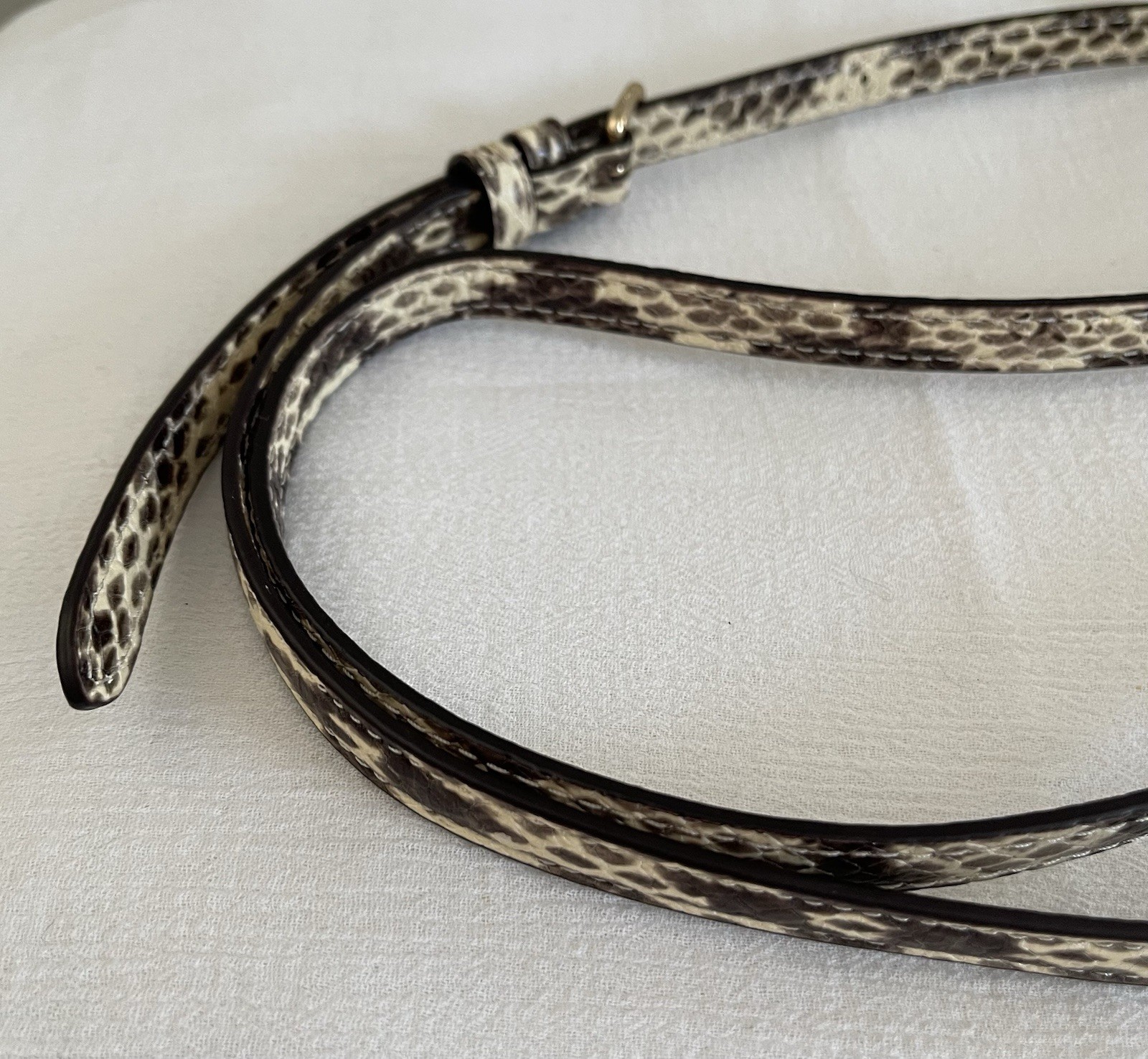 Coach Emma Python Embossed Crossbody Shoulder Bag… - image 3