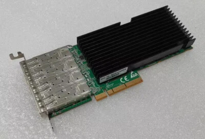 INTEL PE310G4SPI9LB-XR FE 10GBe SFP+ Quad Port Server Adapter Intel X520-DA4 - image 1 of 3