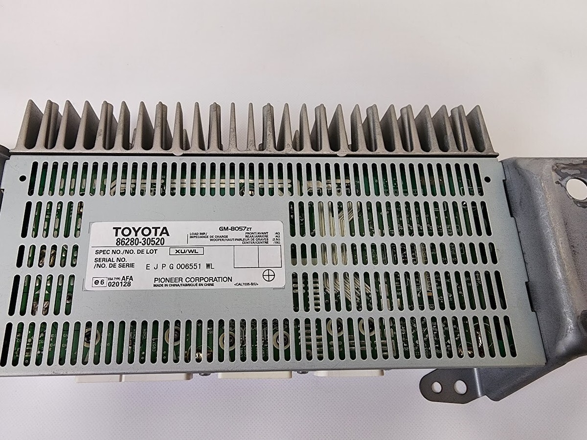 Toyota Lexus Genuine Pioneer Audio Amplifier 86280-30520 Car