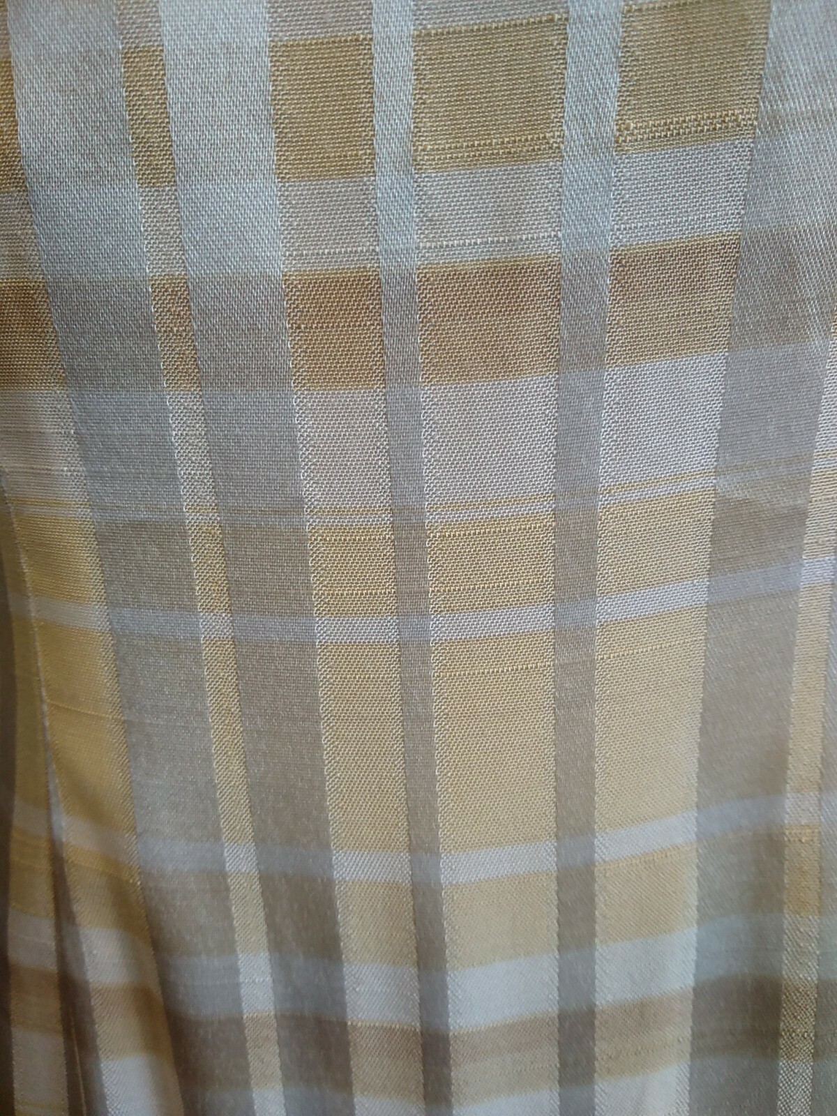 Preppy Modest Spring Easter  Sleeveless Plald Yel… - image 6