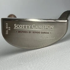 Scotty Cameron Inspired By Sergio Garcia Pro Platinum Del Mar 3.5 33.5in