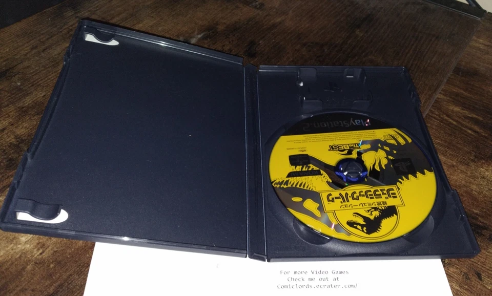 Jurassic Park Operation Genesis (PlayStation 2) PS2 Japan Import NTSC-J READ!!! - Image 3 of 4