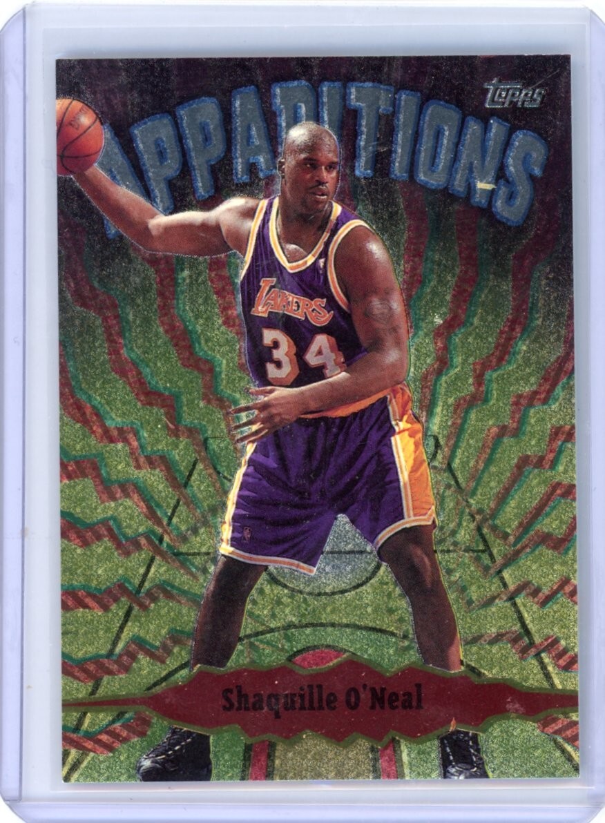 1998-99 Topps Apparitions Shaquille O'Neal #A5 HOF Los Angeles Lakers SP