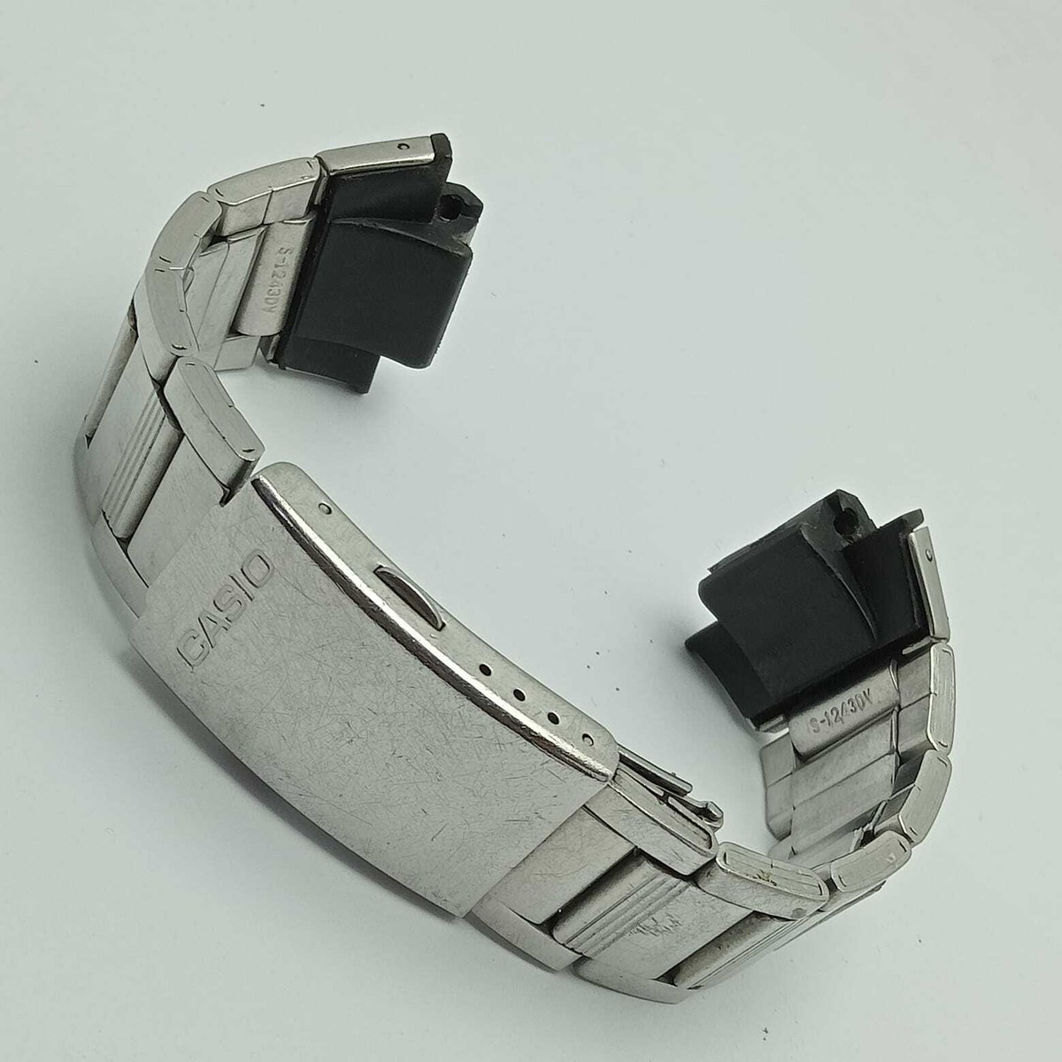 16 mm Casio S-1243DV Stainless Steel Men's Watch AE2000WD-1AV