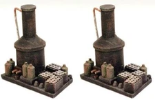 2 pack MOONSHINE Still Special comes painted and detailed HO scale 1/87