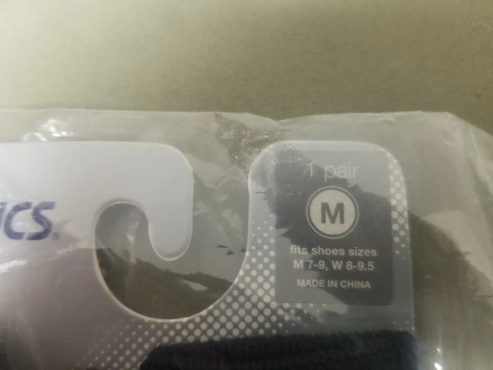 Nuevos calcetines Asics Studio sin cordones de una sola lengüeta sin dedos. Foto 2 de 4