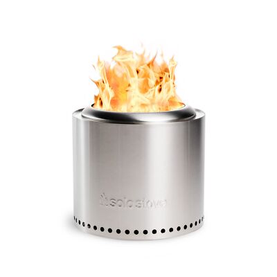 Solo Stove Ranger Smokeless Fire Pit, Natural Wood Burning, 304