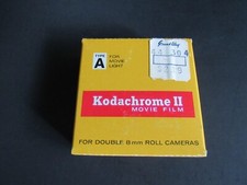 Frozen Sealed KODAK Kodachrome II Movie Film Double 8mm 25 Feet Exp 11/74 NOS