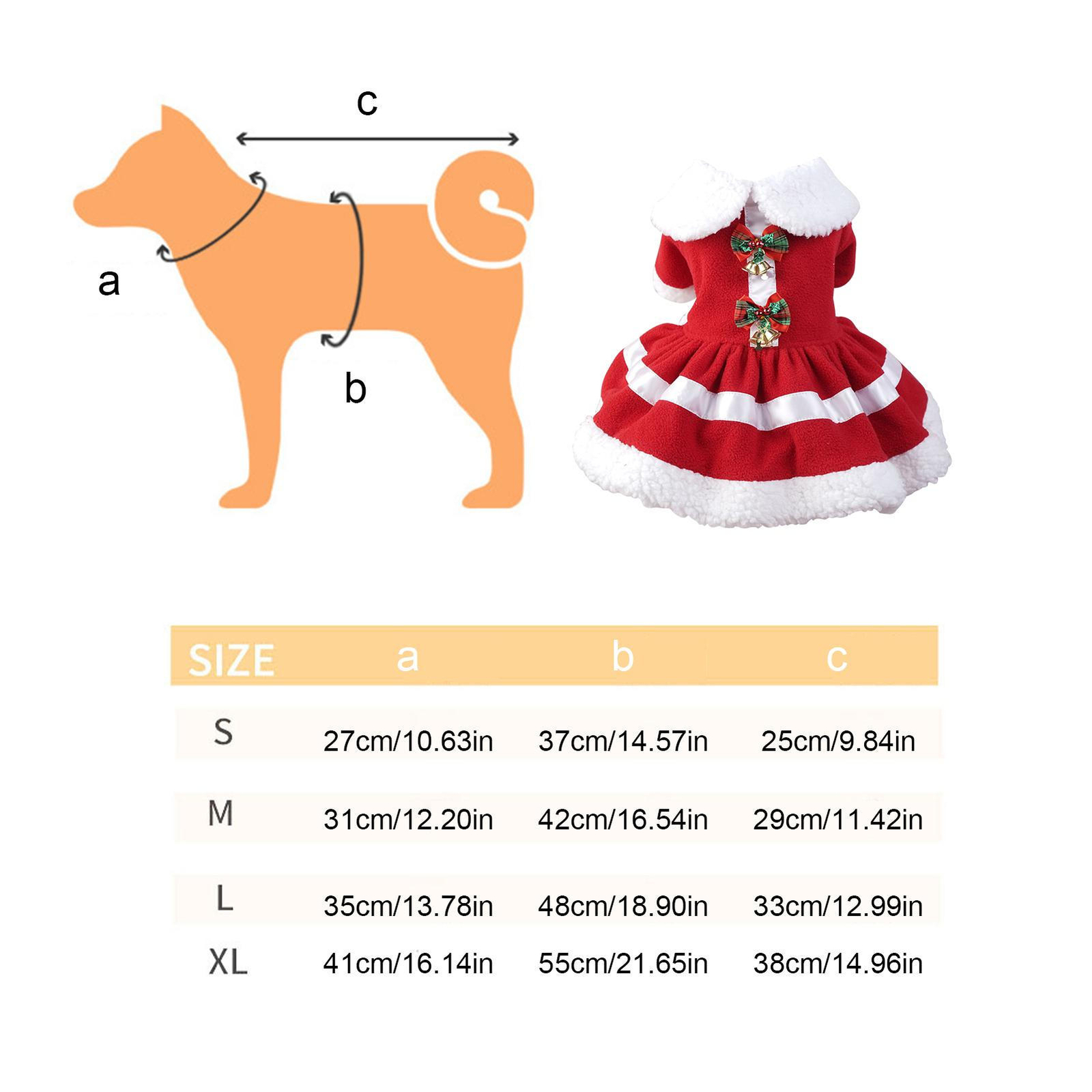 Christmas Santa Claus Dog Fancy Dress Jacket Coat Christmas Dog Costume