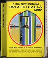 GIALLO. ESTATE GIALLA 1987. ELLERY QUEEN. MONDADORI. 1ED.
