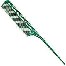 New YS Park Hair Winding Tail Comb YS-101 GREEN for Professional Hairstylist
