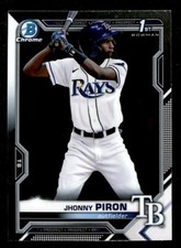 2021 Bowman Chrome Prospects 1st Jhonny Piron Tampa Bay Rays #BCP-239