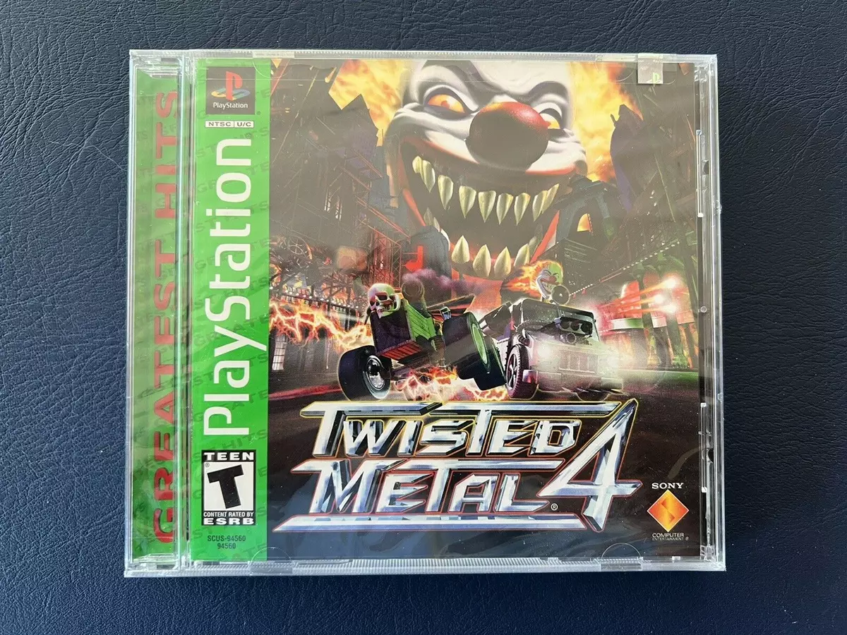 I found twisted metal 4 in the wild today, now just need number 1 : r/psx