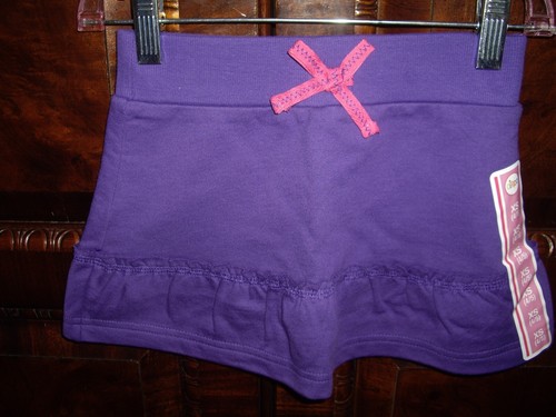 T18 NWT Girl Size XS 4/5 Circo 2pc Skort Graphic Tee Outfit Purple TWINS SIBLING - Picture 5 of 8