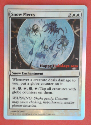 mtg holiday promo cards Season's Beatings