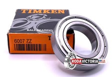 TIMKEN 6007 ZZ Deep Groove Ball Bearing 35x62x14 mm
