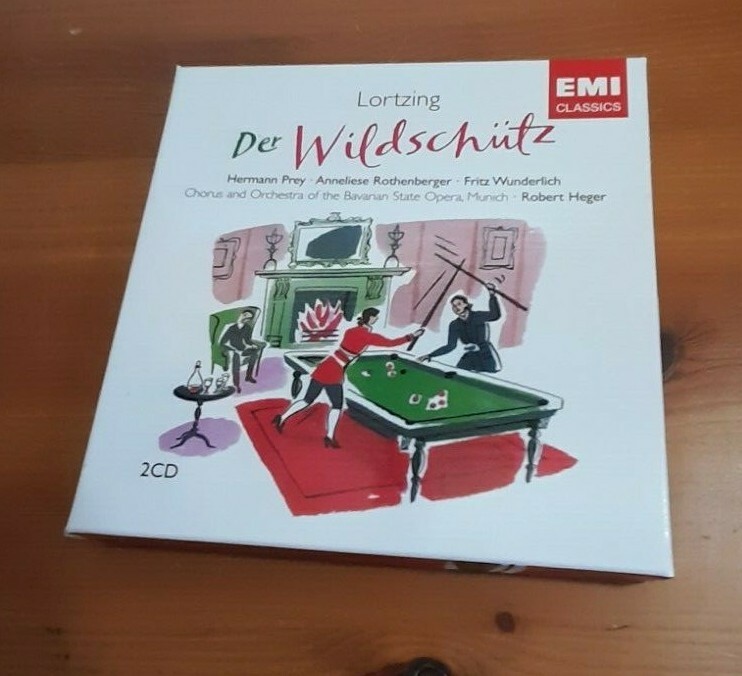 Lortzing: Der Wildschutz / Heger, Wunderlich, Prey. 2 cd box set