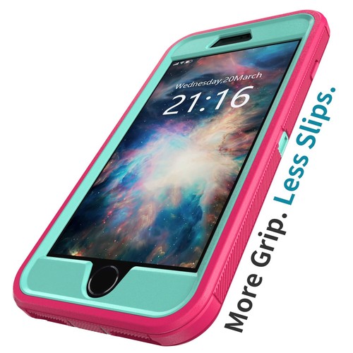 For iPhone 7/7 Plus Shockproof Hybrid Case Protective Cover / Screen Protector - Picture 15 of 54