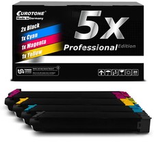 5x Pro Toner for Sharp MX-C-380-P MX-C-402-SC MX-B-401 MX-C-400-P