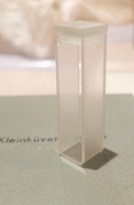 UV Kleinküvette Quartz (Cuvette) ESF-10 10mm