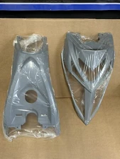 13-25 Yamaha Raptor 700 GRILL NOSE CONE GAS TANK COVER FLAT GRAY 🔥FAST SHIP🔥