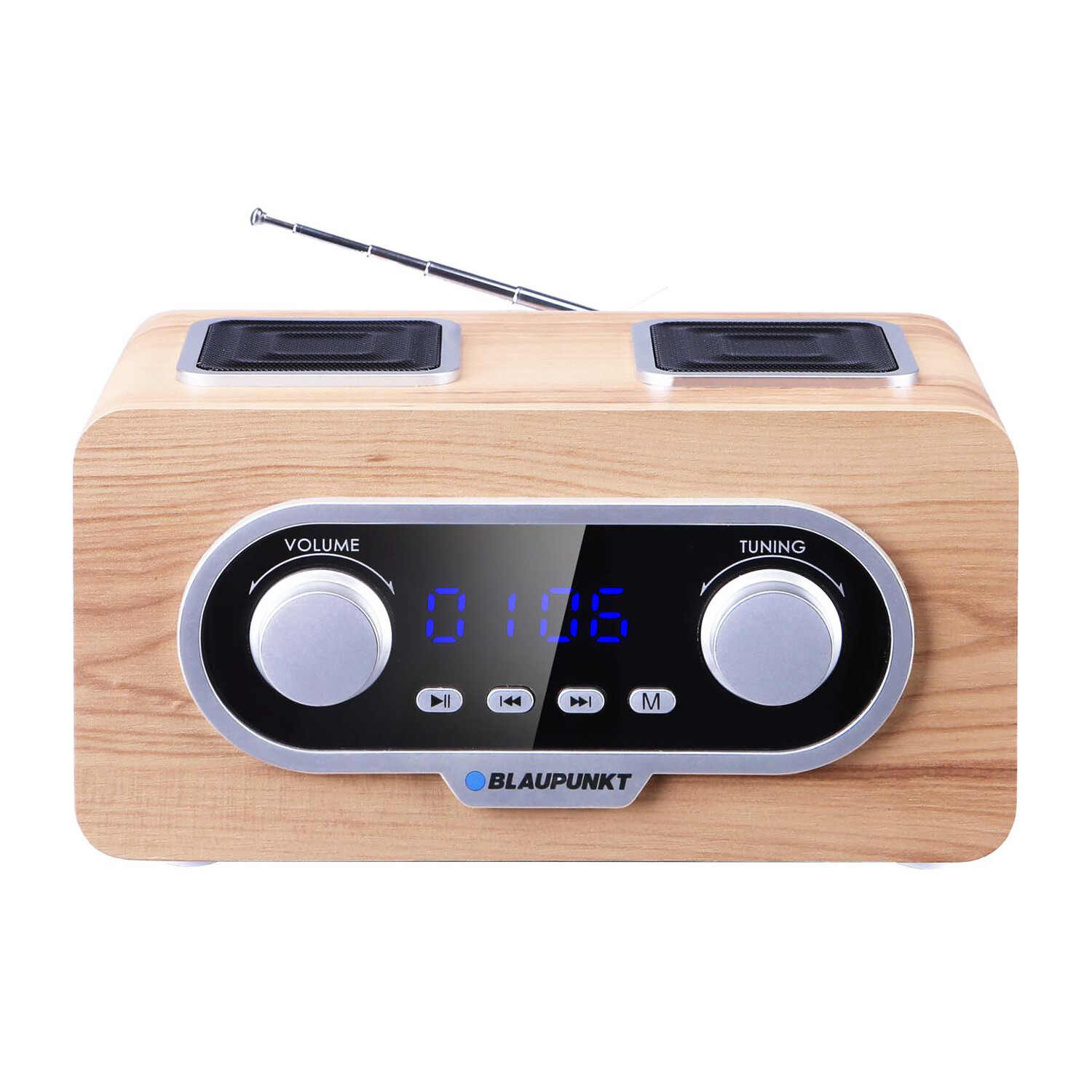 Radio portable Blaupunkt FM avec lecteur de clé USB et entrée audio AUX