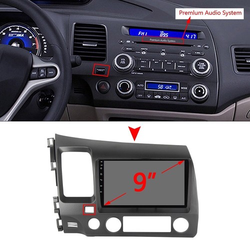 Apple CarPlay For Honda Civic 2006-2011 Android 128GB Car Stereo Radio GPS WiFi - Picture 19 of 27