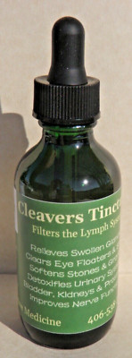 Cleavers Tincture: Relieves Swollen Glands, Filters Out Debris from Lymph Nodes