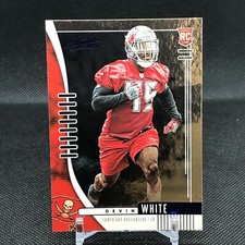 Devin White 2019 Absolute RC #190 Rookie Card Tampa Bay Buccaneers Blue Foil. rookie card picture