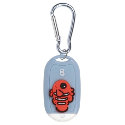 Kids Personalised Torch Keyring Novelty Mini LED Toy Light Carabiner Name Animal - Picture 61 of 370