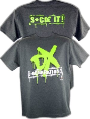 WWE DX D-Generation X Suck It Gray T-Shirt