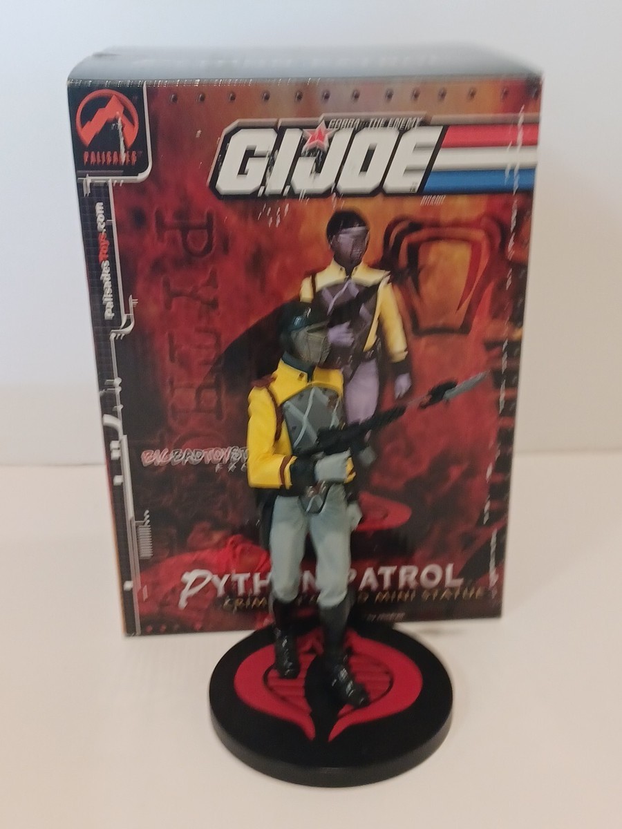 クロムフィギュア　コヨコヨ 2003 Palisades G.I. Joe Cobra CRIMSON GUARD PYTHON PATROL STATUE