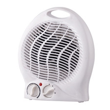 DeLonghi HVF3552TB Vertical Upright Freestanding 2400W Fan Heater - White  for sale online | eBay
