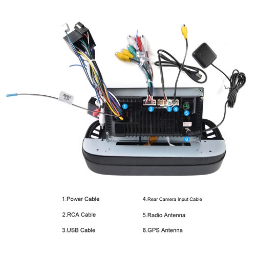 9" For 2007-15 Fiat 500 MirroLink Android 12 Stereo Car Autoradio RDS GPS Nav FM - Bild 13 von 14