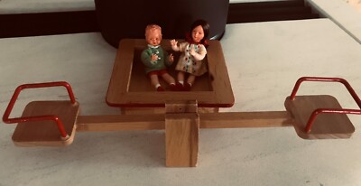 Caco Biegepüppchen, Caco Wippe und Sandkasten, 60er Jahre sehr gut erhalten