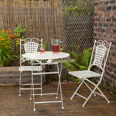 Metal Garden Bistro Set Patio Furniture Foldable Outside Table Chairs 3 Piece 5060478894391 - Folding Patio Table And 2 Chairs Metal Garden Bistro Set Patio Furniture Foldable Outside Table Chairs 3 Piece 5060478894391 - Folding Patio Table And 2 Chairs