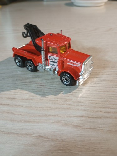 Matchbox 1981 Peterbilt Tow Truck Duel Winches 1:64 Die Cast Great Britain... - Picture 9 of 24