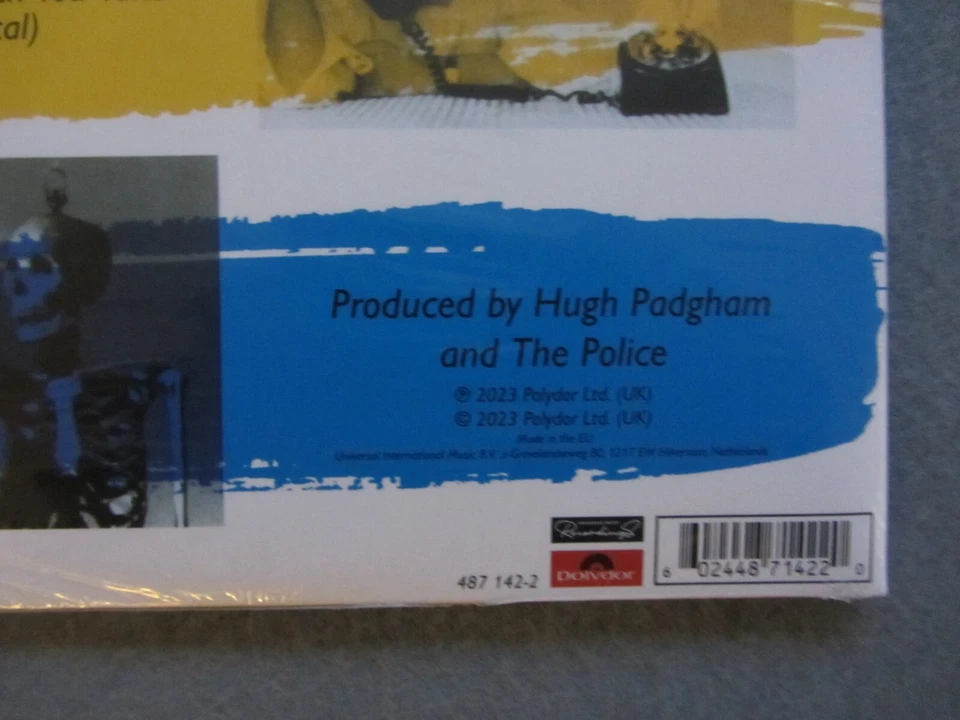 Police WAR CHILD 2x7” Every breath you take (2023 RED & YELLOW) SEALED MINT/MINT - Image 4 of 4