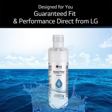 1-6 Pack for LG LT1000P Fridge Refrigerator Water Filter ADQ747935 GF-D706BSL