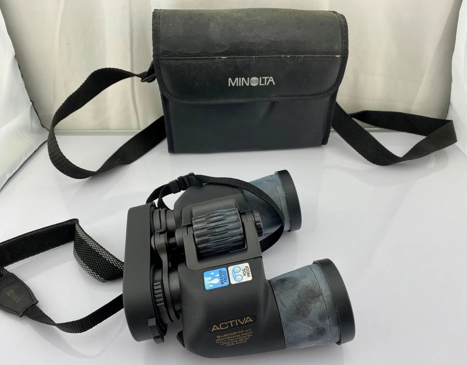 Binoculares gran angular Minolta Activa 8x40 WP.FP 8,2 grados totalmente multicapa Foto 4 de 4