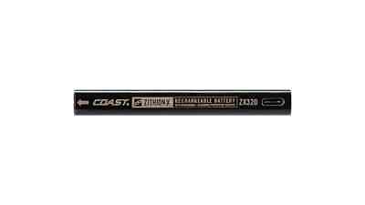 Coast ZX320 Zithion-X - RECHARGEABLE BATTERY for HP3R (USB-C Coast ZX320 Zithion-X - RECHARGEABLE BATTERY for HP3R (USB-C