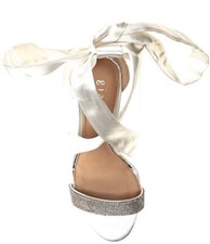 wedding shoes for bride white